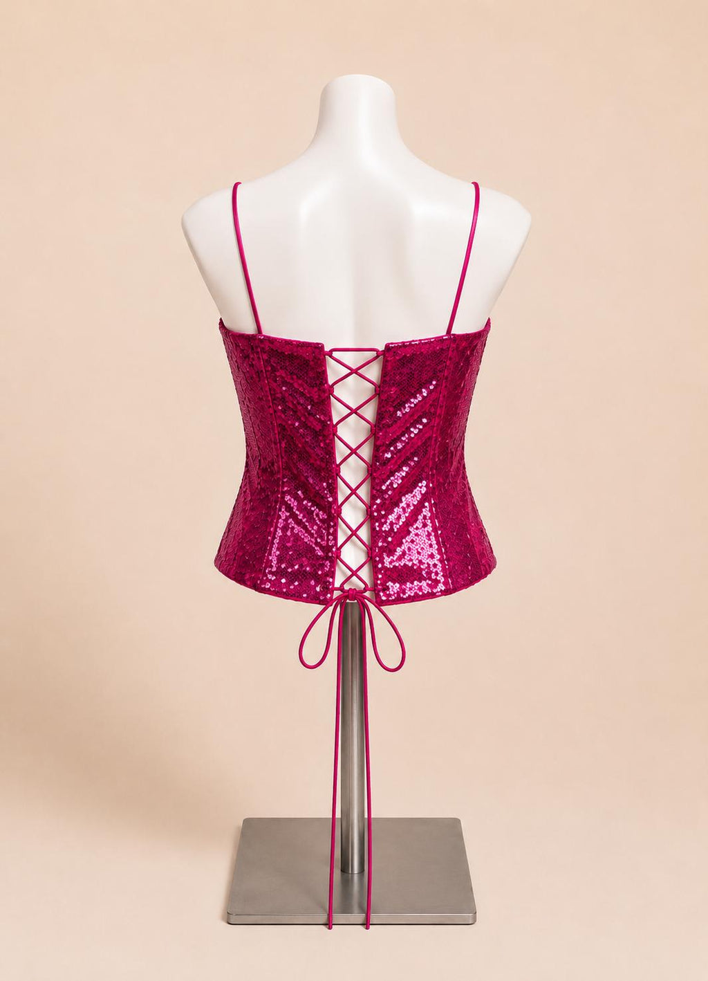Designer Sequin Corset