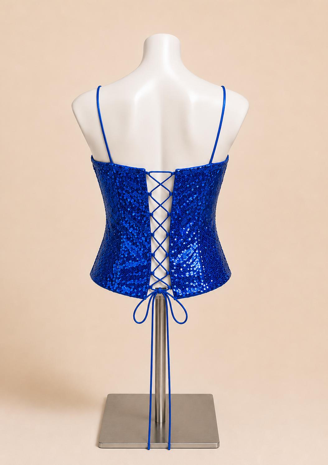 Designer Sequin Corset