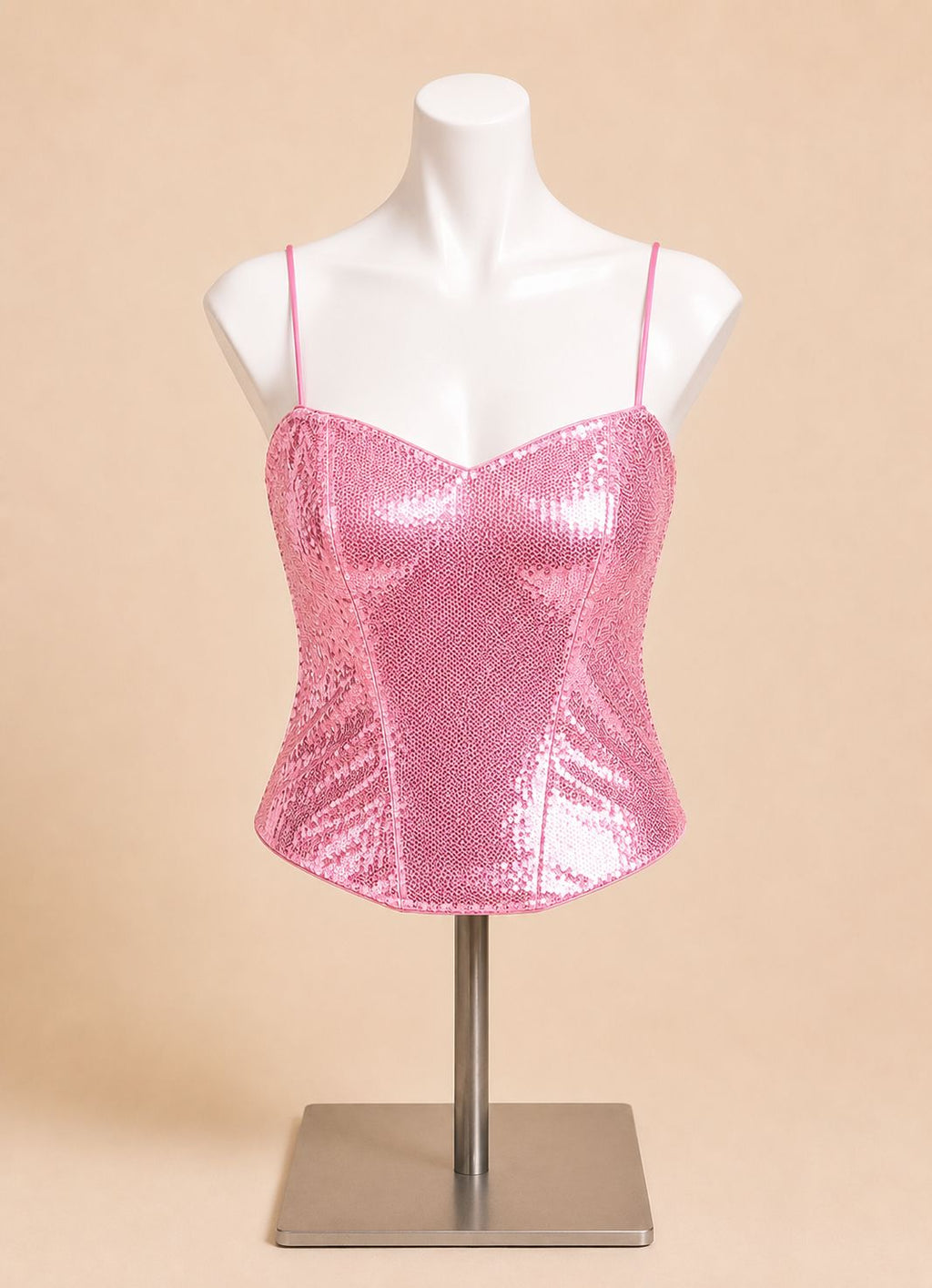 Designer Sequin Corset