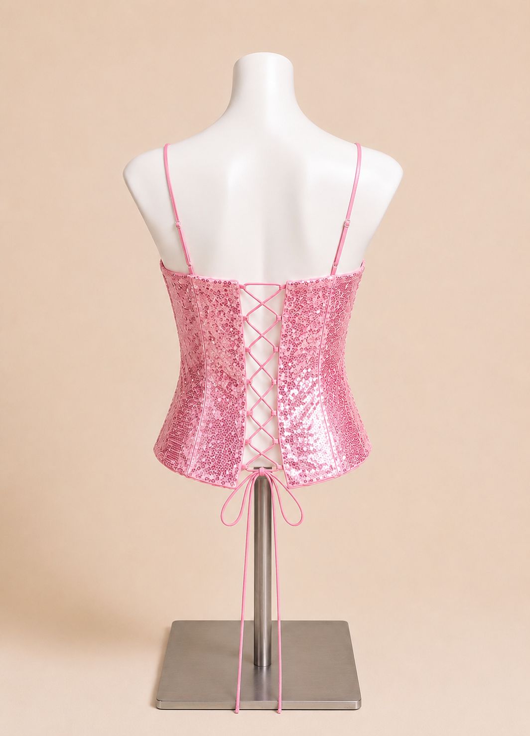 Designer Sequin Corset