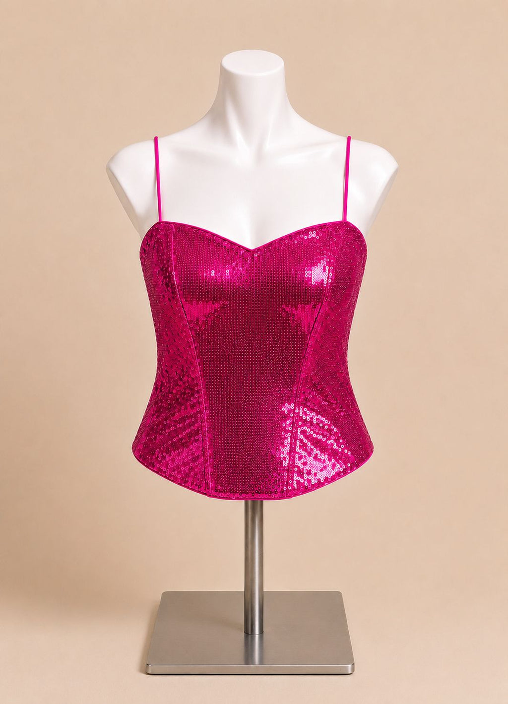 Designer Sequin Corset