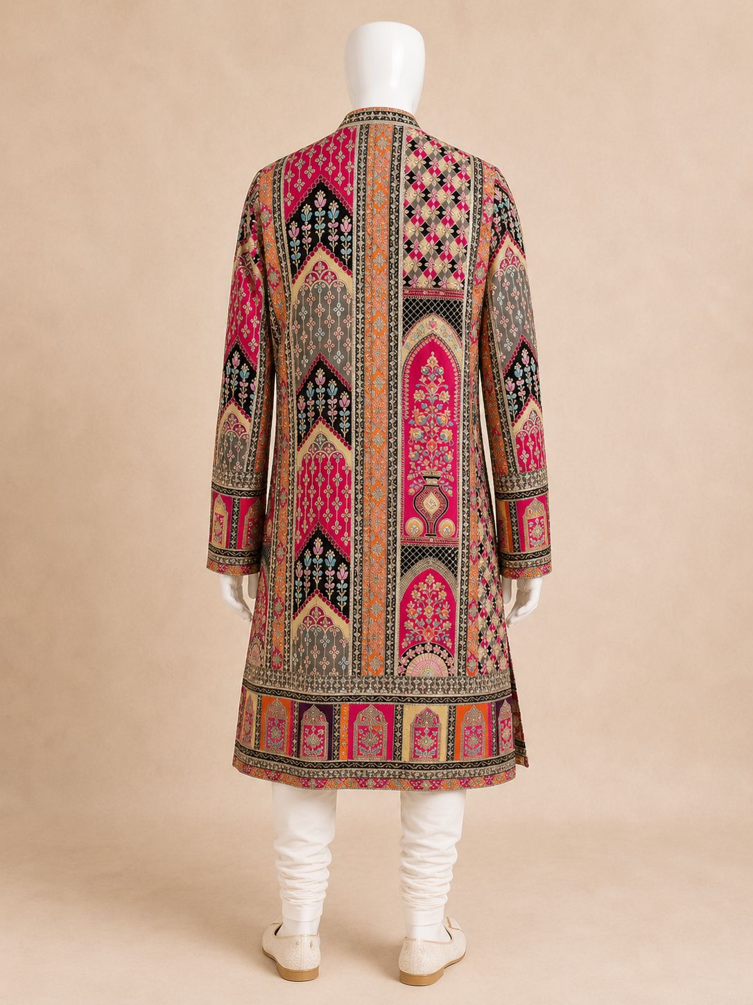 Multi-Color Embroidered Kurta Set